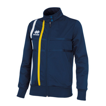 MELISSA naisten verryttelytakki, Väri: navy/ kelta/ valkoinen