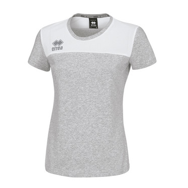MELANIE naisten t-paita väri: harmaa/valkoinen