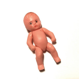 Nukkekodin Nukke - Vauva (pituus 7 cm)