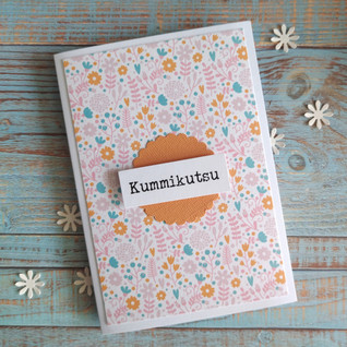Kummikortti - Kukat 