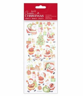 Tarrat - Joulupukit, 1 arkki (10x23cm)