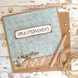 Joulukortti - Kuusen oksa (13,5x13,5 cm)