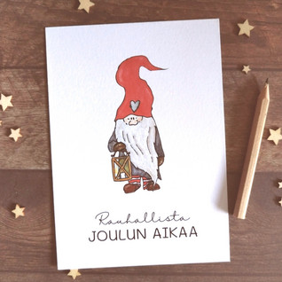 Joulukortti A6 - 