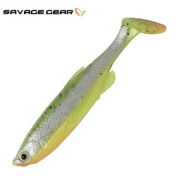 #04 Fluo Green Silver 10,5cm 4kpl