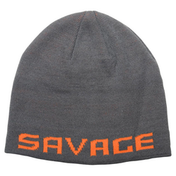 Savage Gear Logo Beanie Rock Grey/Orange