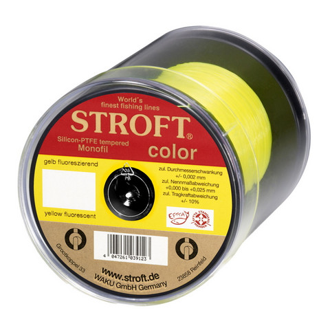 Stroft Fluor Monofiilisiima 500m Keltainen