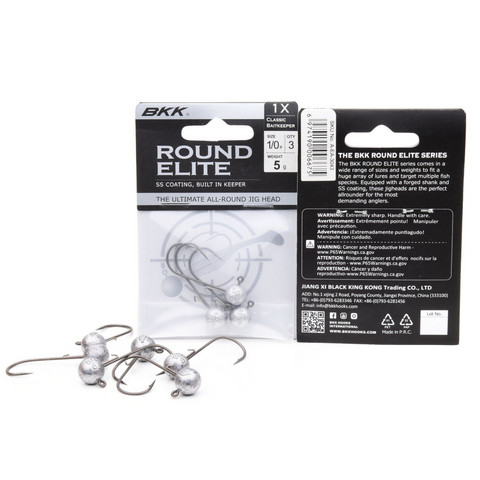 BKK Round Elite Jigipää Koukku #5/0