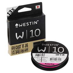 Westin W10 Cast 'N' Jig 13 Braid Pickled Pink 110m