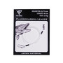 K.P Fluorocarbon Peruke 0.675mm/25kg 40cm 1kpl( NiceSnap1)