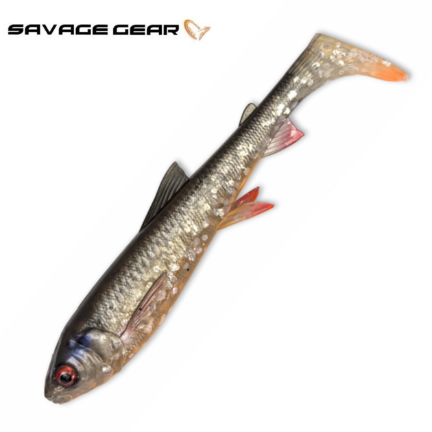 NUOVO Savage Gear 3D Whitefish Shad 23cm 94g 1pezzi Esche Morbide Luccio