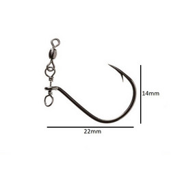 Mustad Ultrapoint Drop Shot Koukku #1/0 5kpl/pss