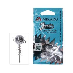 Mikado Jaws With Screw 3kpl