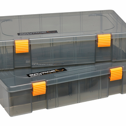 Savage Gear Lure Box 6C Deep Smoke (36x22.5x8cm) Ei Välilevyjä