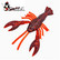 King Crab 7,5cm 4kpl väri:DR