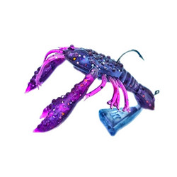 King Crab 7,5cm 4kpl väri:V