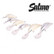 Salmo Hornet 4F Silver -maalaamaton runko 5kpl
