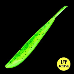 #145 Chartreuse Pepper Shad 4